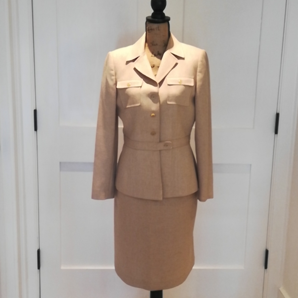 Two Piece Skirt Suit